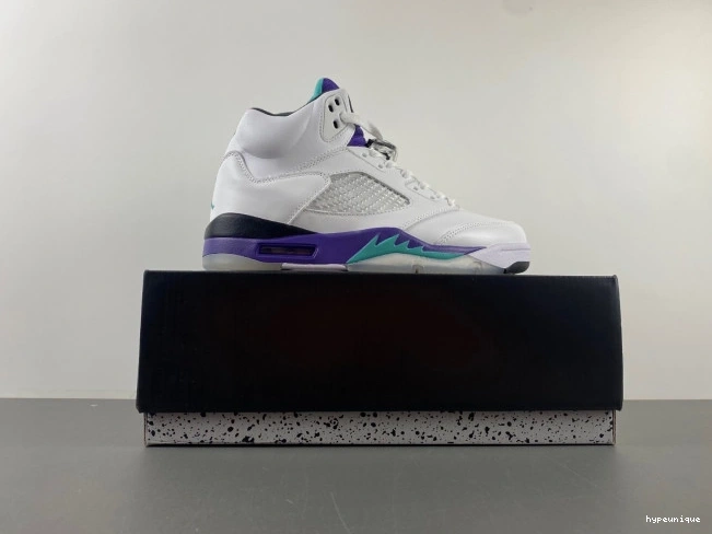 HYPE (2013) Air 5 Grape Jordan Retro 136027-108 0726
